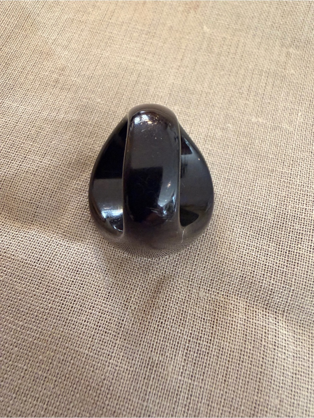 Authentic Chanel, Rare Lagerfeld Era Spring 2003 Coco Profile Ring - Picture 5 of 9